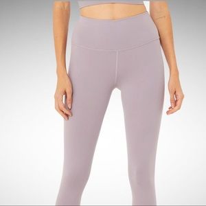 alo Lavender High Waist Airbrush 7/8 Leggings XS